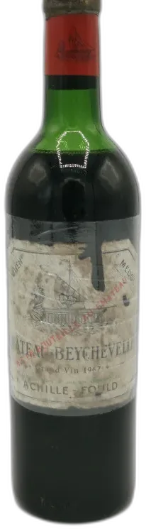 image du vin Saint Julien Cru Classé 1967 Château Beychevelle