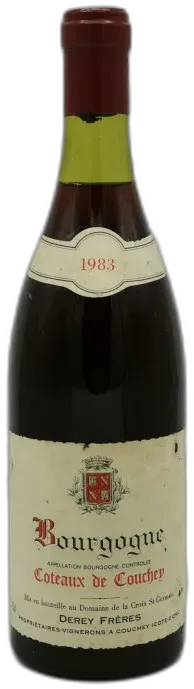 illustration du vin Bourgogne Rouge Côteaux de Couchey 1983 Derey Frères