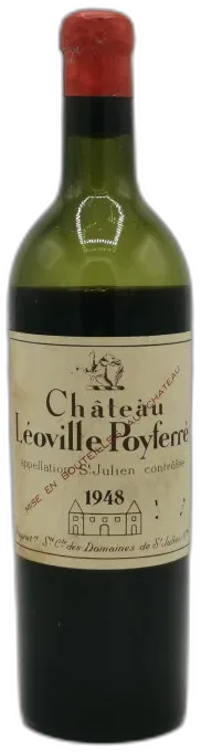 image du vin Château Léoville Poyferré 1948 Saint Julien 2e Grand Cru Classé