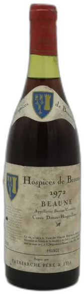 photo du vin Beaune Premier Cru Dames Hospitalières 1972 Hospices de Beaune