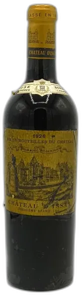 photo du vin Château d’Issan 1926 Margaux 3ème Cru Classé