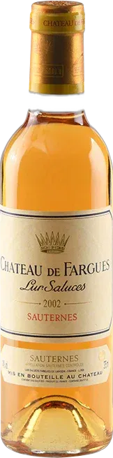 photo du vin Sauternes Château de Fargues 2002 Château de Fargues