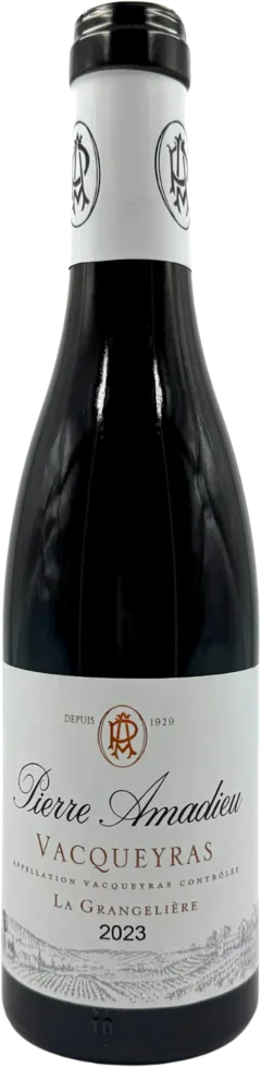 photo du vin Vacqueyras Rouge la Grangelière 2023 Pierre Amadieu