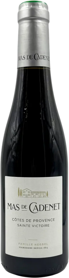 photo du vin Côtes de Provence Sainte Victoire Rouge 2019 Mas de Cadenet