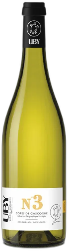 photo du vin Domaine Uby n°3 Colombard Sauvignon Igp Côtes de Gascogne Vin Blanc
