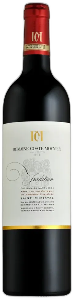 photo du vin Domaine Coste Moynier Cuvée Tradition Languedoc Aop Vin Rouge