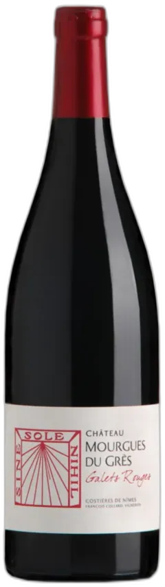 capture du vin Château Mourgues du Grès les Galets Rouge Aop Costières de Nîmes Vin Rouge