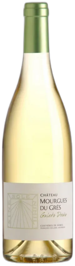 illustration du vin Château Mourgues du Grès les Galets Dorés Aop Costières de Nîmes Vin Blanc