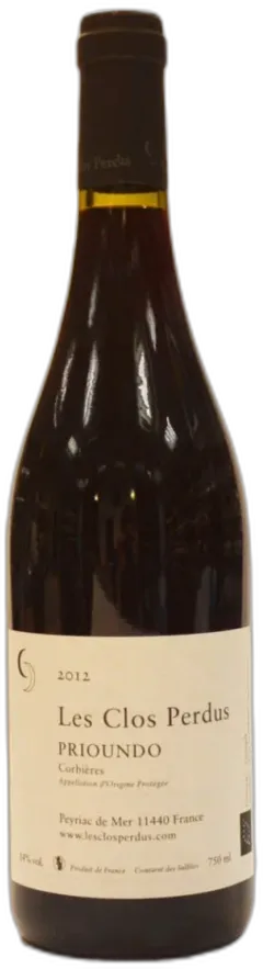 photos du vin Domaine les Clos Perdus Cuvée Prioundo Corbières Bio Rouge 750ml