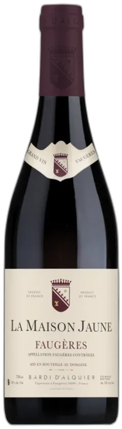 photo du vin Domaine Bardi d’Alquier Maison Jaune Aop Faugères Vin Rouge