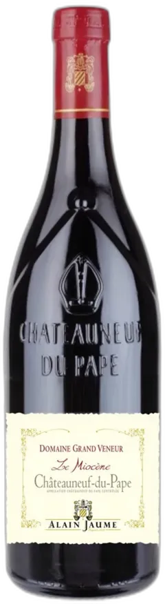 image du vin Domaine Grand Veneur le Miocène Château Neuf du Pape Aoc Vin Rouge Bio