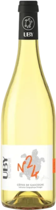 photo du vin Domaine Uby n°24 Bio Gros Manseng Igp Côtes de Gascogne Vin Blanc Moelleux Bio