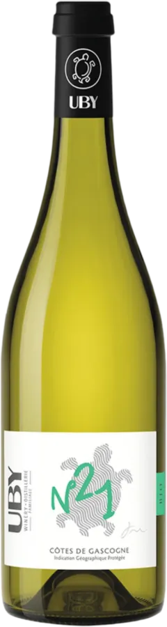 photo du vin Domaine Uby n°21 Bio Igp Côtes de Gascogne Vin Blanc Sec Bio