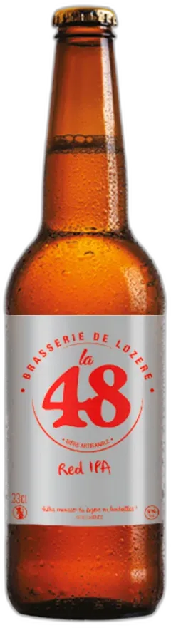image du vin Brasserie de Lozère la 48 Bière Red Ipa
