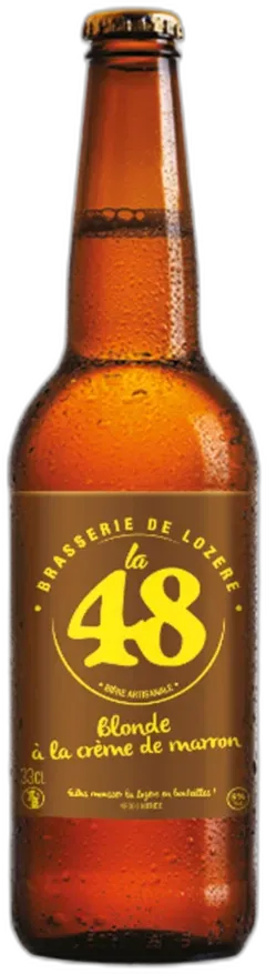 photo du vin Bière Blonde d’Automne à la Crème de Marron la 48 Brasserie de Lozère 5