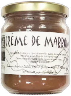 photo du vin Crème de Marrons Bio Ferme des Mourènes 220g