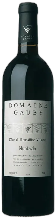 photo du vin Domaine Gauby Muntada Aop Côtes du Roussillon Bio Vin Rouge