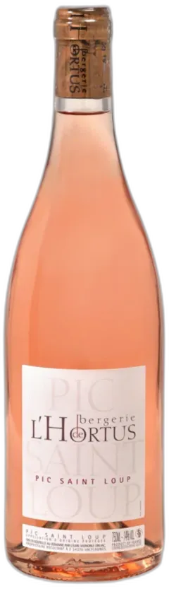 vue du vin Domaine de l’Hortus Cuvée la Bergerie Pic Saint Loup Aoc Languedoc Vin Rosé