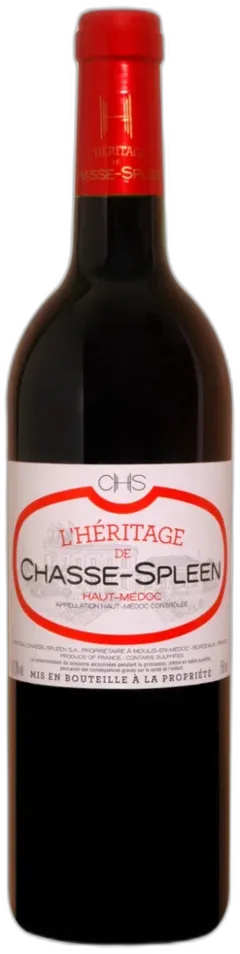 photo du vin Château Chasse Spleen l’Héritage Aop Haut Médoc Vin Rouge