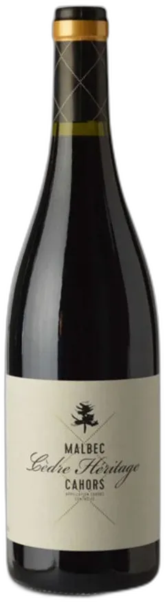 image du vin Château du Cèdre le Cèdre Héritage Aop Cahors Vin Rouge