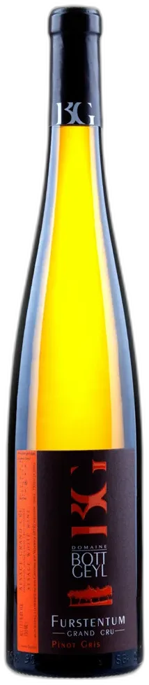 photos du vin Grand Cru Furstentum Aoc Alsace Pinot Gris Vin Blanc Domaine Bott Geyl