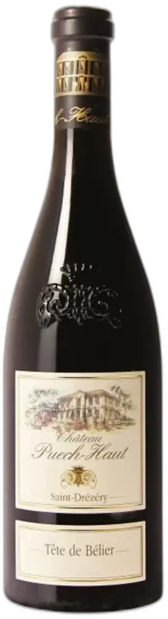 capture du vin Château Puech Haut Tête de Bélier Aop Languedoc Vin Rouge