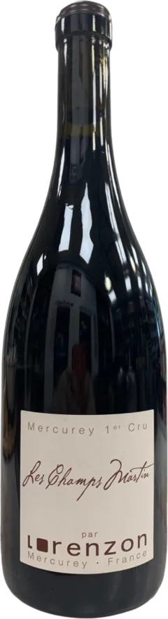 photo du vin Domaine Bruno Lorenzo Mercurey Premier Cru les Champs Martin Vin Rouge
