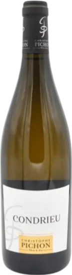 vue du vin Maison Christophe Pichon Aoc Condrieu Vin Blanc
