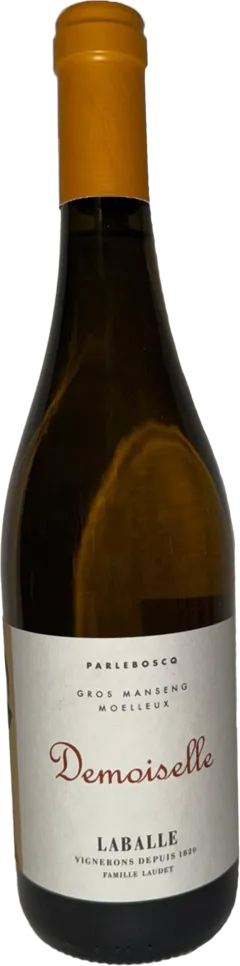 vue du vin la Demoiselle de Laballe Gros Manseng, Igp Cotes de Gascogne, France