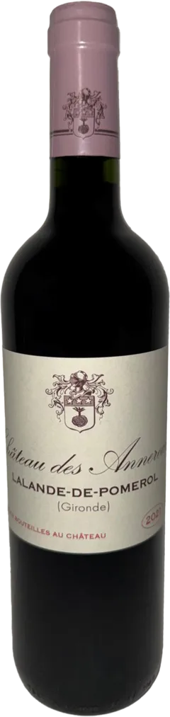 capture du vin Chateau des Annereaux 2021 Trd