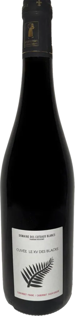 image du vin Domaine des Coteaux Blancs Cuvée le xv des Blacks Rouge Anjou 2022