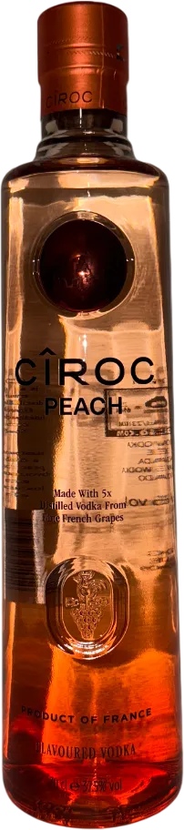 vue du vin Ciroc Pêche