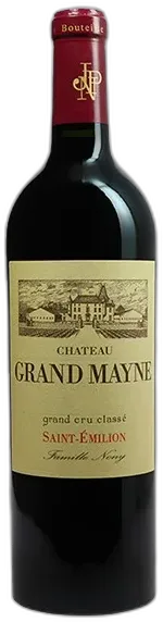 capture du vin Chateau Grand Mayne, Saint-Emilion Grand Cru, France
