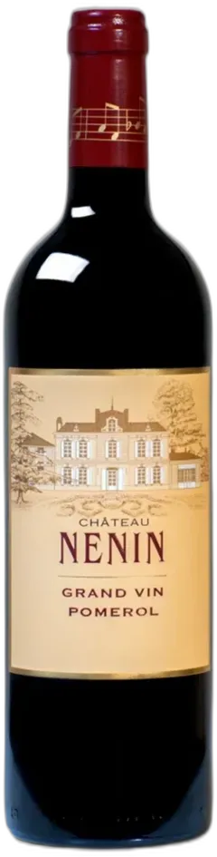 capture du vin Chateau Nenin, Pomerol, France 2019