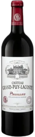 photo du vin Chateau Grand-Puy-Lacoste, Pauillac, France 2014