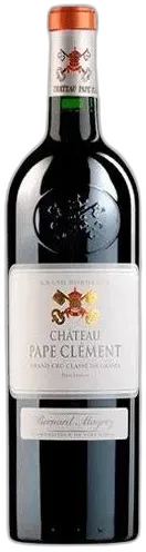 vue du vin Chateau Pape Clement, Pessac-Leognan, France 1988