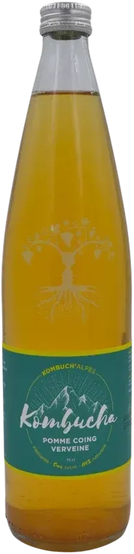 image du vin Kombucha Pomme Coing Verveine