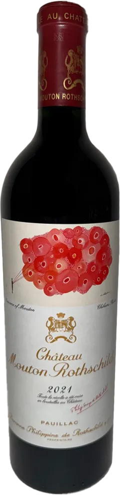 photo du vin Chateau Mouton Rothschild, Pauillac, France 2021