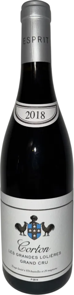 photo du vin Esprit Leflaive Corton les Grandes Lolieres Grand Cru, Cote de Beaune, France 2018