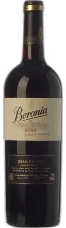 capture du vin Beronia Gran Reserva