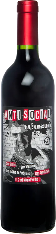 vue du vin Cuvée "Anti Social" Domaine de Grange Neuve