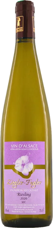 illustration du vin Riesling Domaine Ziegler Fugler