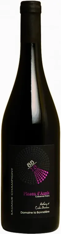 vue du vin Saumur Champigny 2021 "85/15 Pineau d'Aunis" Domaine la Bonnelière