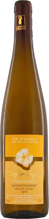 illustration du vin Gewurztraminer Vieilles Vignes Fugler