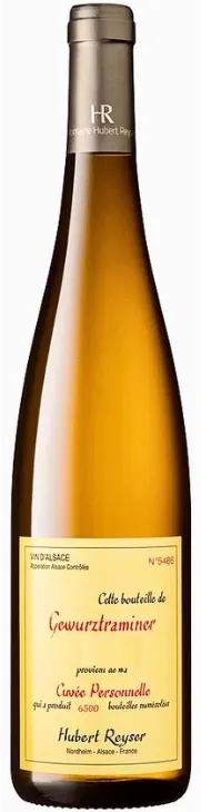 photos du vin Gewurztraminer 2020 Cuvée "Cuvée Personnelle" Domaine Hubert Reyser