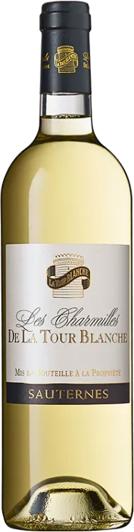 illustration du vin Sauternes 2020 "les Charmilles de la Tour Blanche" Château de la Tour Blanche