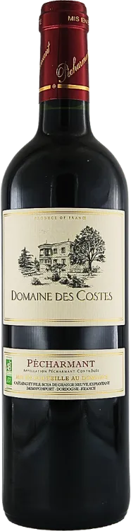 image du vin Pécharmant Cuvée "Domaine" Domaine des Costes