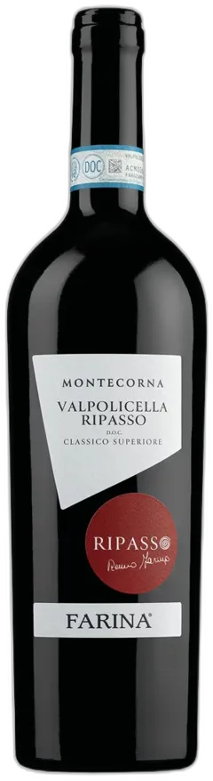 aperçu du vin Valpolicella Ripasso Doc Classico Superiore Montecorna Farina 2023