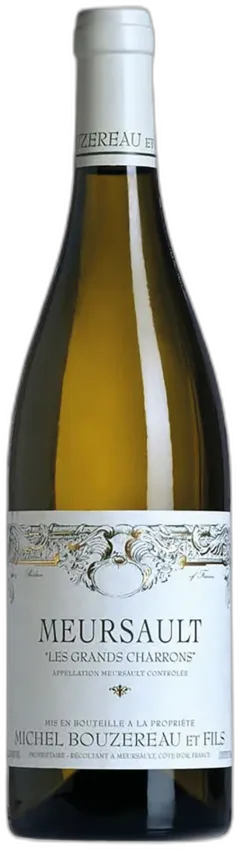 aperçu du vin Meursault Aoc les Grands Charrons Michel Bouzereau et Fils 2022
