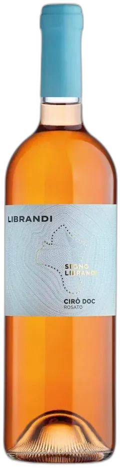 image du vin Cirò Doc Rosato Segno Librandi 2025